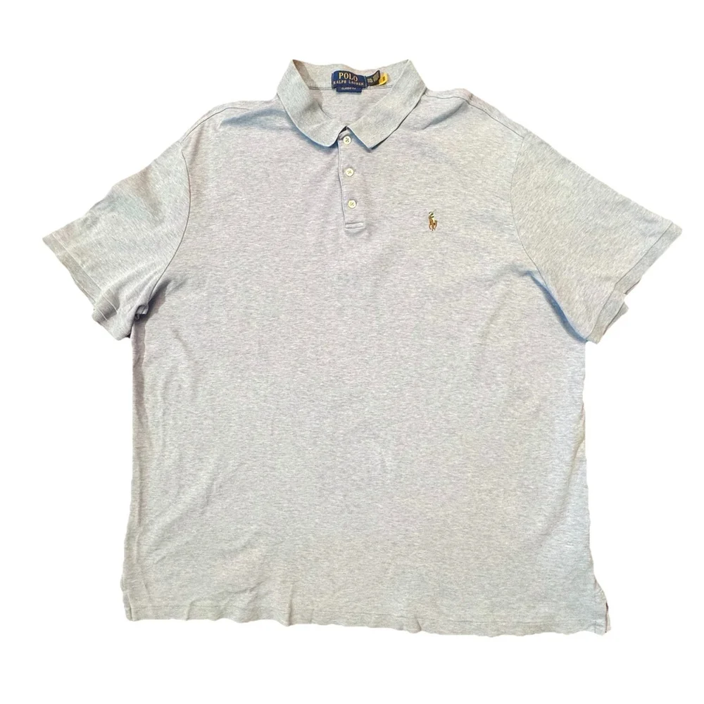 Polo Ralph Lauren Classic Fit Golf Shirt Men's Size:XXL Cotton Colors Pony Blue